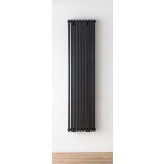 Sanifun design radiator Tom 180 x 45 Zwart Dubbele. 1