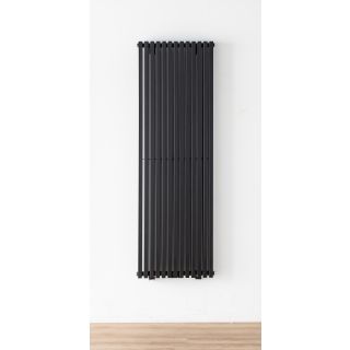 Sanifun design radiator Tom 180 x 58,5 Zwart Dubbele. 1
